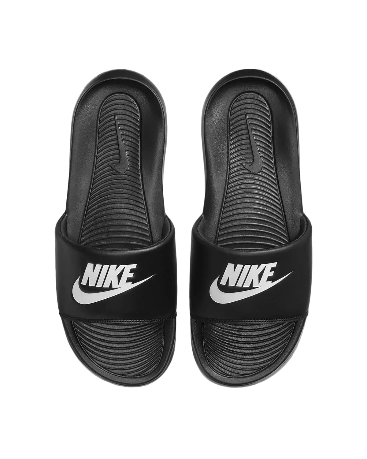 BLACK NIKE SLIDES