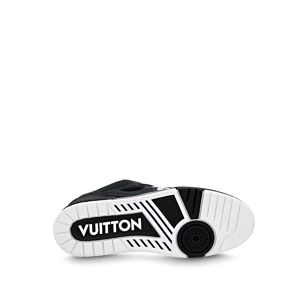 BLACK AND WHITE LV SKATE
