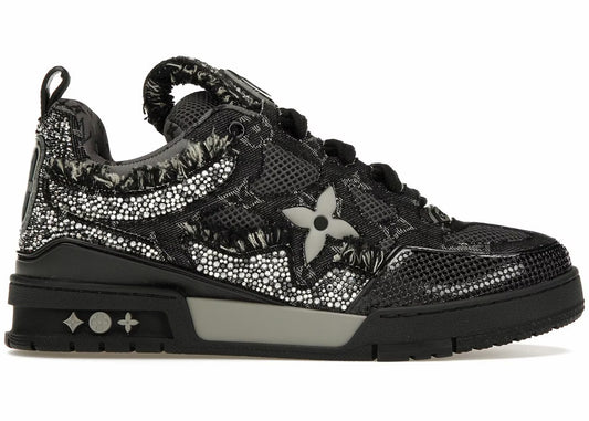 BLACK AND GREY LV SKATE