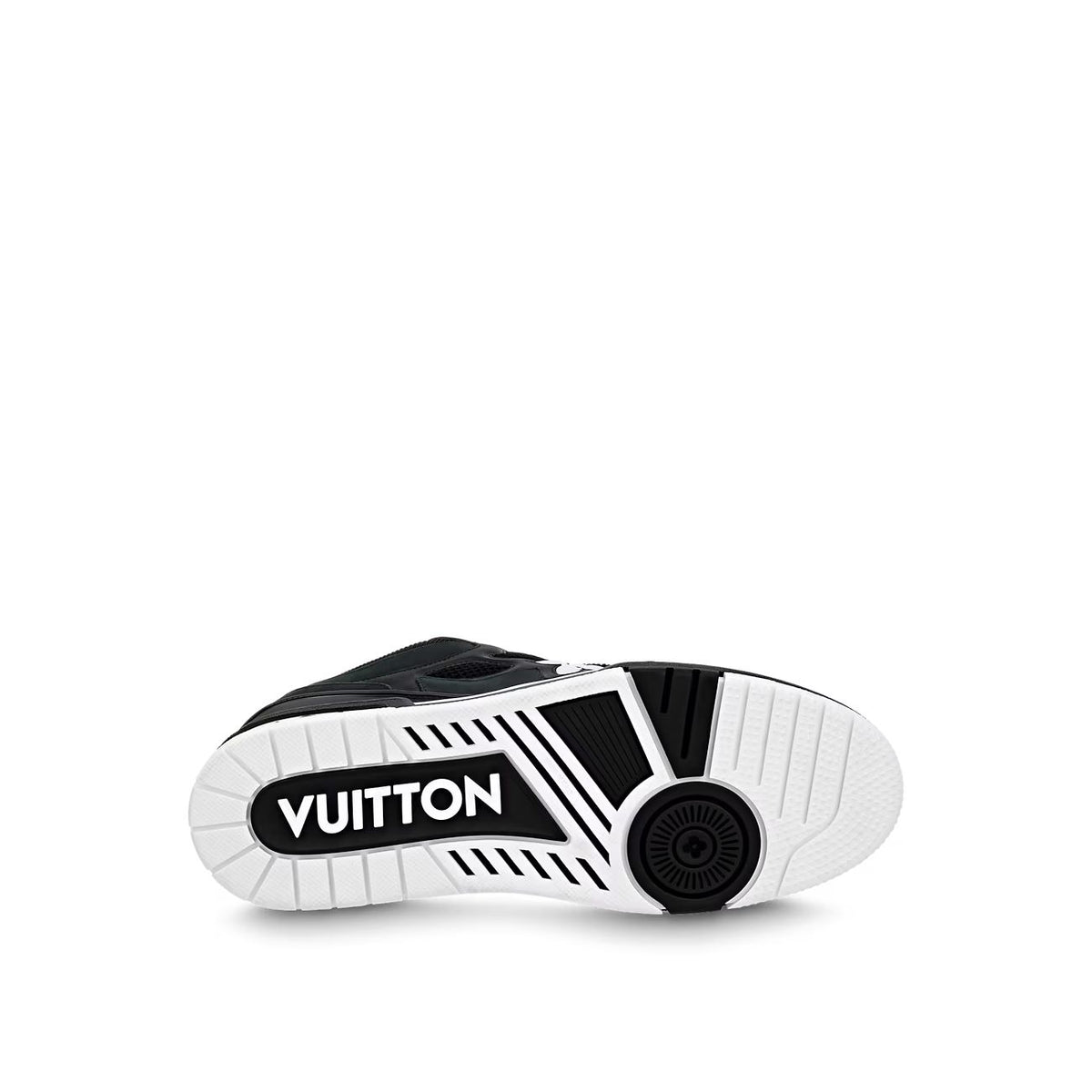 BLACK AND WHITE LV SKATE
